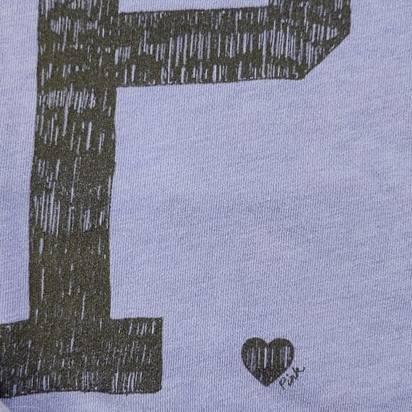 Victorias Secret Pink Sweater Medium Purple Collared Quarter Zip Periwinkle - Picture 13 of 16